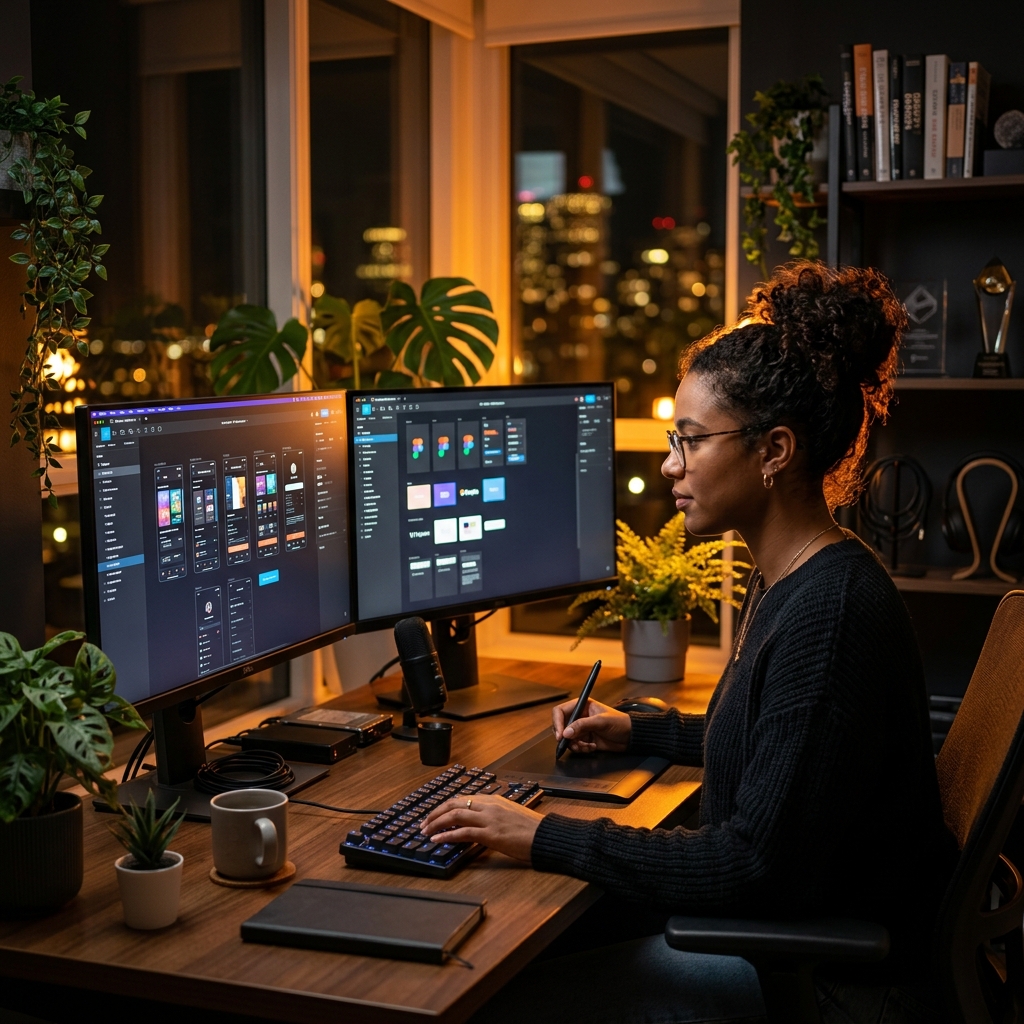 NIRZOX Studio Designer at Work